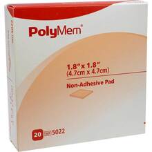 Abbildung: Polymem Wund Pad n.klebend 5x5 cm 20 St PZN 07590660 