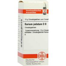 Abbildung: BARIUM JODATUM D 8 Globuli 10 g, Globuli PZN 07594758 