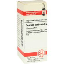 Abbildung: Cuprum aceticum C 200 Globuli 10 g, Globuli PZN 07595261 