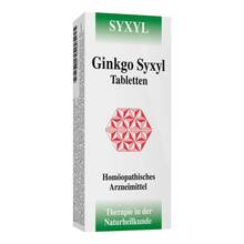 Abbildung: Ginkgo Syxyl Tabletten 120 St, Tabletten PZN 07610888 