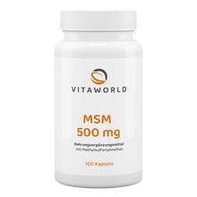 Abbildung: Msm Kapseln 100 St, Kapseln PZN 07611468 