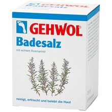 Abbildung: Gehwol Rosmarin Badesalz Portionsbeutel 10X25 g, Salz PZN 07660751 