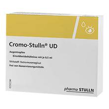 Abbildung: Cromo Stulln UD Augentropfen 50X0.5 ml, Augentropfen PZN 07666400 