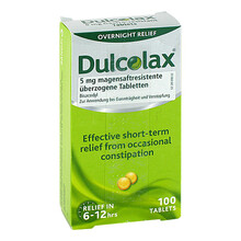 Abbildung: Dulcolax Dragees magensaftresistente Tabletten 100 St, Tabletten magensaftresistent PZN 07682089 