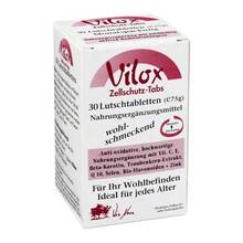 Abbildung: Vilox Zellschutz Tabs Lutschtabletten 30 St, Lutschtabletten PZN 07702053 