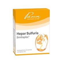 Abbildung: HEPAR SULFURIS SIMILIAPLEX Tabletten 100 St, Tabletten PZN 07703667 