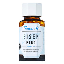 Abbildung: Naturafit Eisen Plus Kapseln 90 St, Kapseln PZN 07703851 