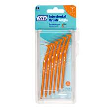 Abbildung: Tepe Angle Interdentalbürste 0,45mm orange 6 St, Zahnbürste PZN 07708713 