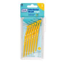Abbildung: Tepe Angle Interdentalbürste 0,7mm gelb 6 St, Zahnbürste PZN 07708877 