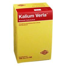 Abbildung: Kalium Verla Granulat Beutel  100 St, Granulat PZN 07712896 