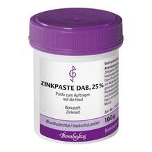 Abbildung: Zinkpaste Dab 100 g, Paste PZN 07714033 