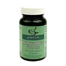 Abbildung: SCHISANDRA 600 mg Kapseln 60 St, Kapseln PZN 07749439 