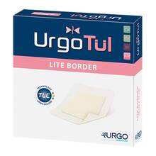 Abbildung: URGOTÜL Lite Border 8x8 cm Verband 10 St, Verband PZN 07750307 