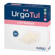 Abbildung: URGOTÜL Lite Border 8x8 cm Verband Spender 50 St, Verband PZN 07750313 