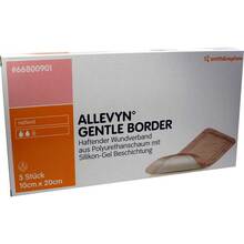 Abbildung: Allevyn Gentle Border 10x20 cm Schaumverband  5 St, Verband PZN 07751904 