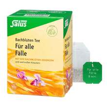 Abbildung: Bachblüten Tee Für alle Fälle Bio Salus Filterbeutel  15 St, Filterbeutel PZN 07790034 