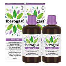 Abbildung: Iberogast ADVANCE 2x100 ml, Flüssigkeit zum Einnehmen PZN 08032309 