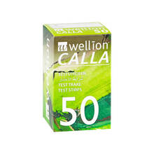 Abbildung: WELLION CALLA Blutzuckerteststreifen 50 St, Teststreifen PZN 08403128 