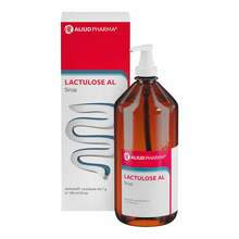 Abbildung: Lactulose AL Sirup 1000 ml, Sirup PZN 08423898 