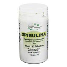 Abbildung: SPIRULINA TABLETTEN 120 St, Tabletten PZN 08424478 