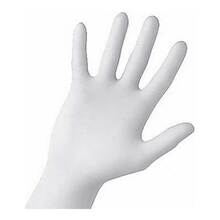 Abbildung: HANDSCHUHE Einmal Nitril S weiß 100 St, Handschuhe PZN 08439617 
