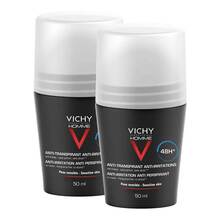 Abbildung: VICHY HOMME Deo Roll-on für sensible Haut 48h DP 2X50 ml, Stifte PZN 08441910 