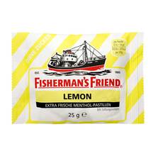 Abbildung: Fishermans Friend Lemon ohne Zucker Pastillen 25 g, Pastillen PZN 08490937 