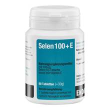 Abbildung: Selen 100 + E Tabletten 60 St, Tabletten PZN 08491635 