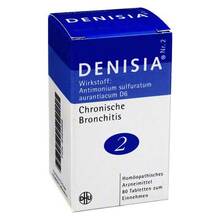 Abbildung: Denisia 2 chronische Bronchitis Tabletten 80 St, Tabletten PZN 08494266 