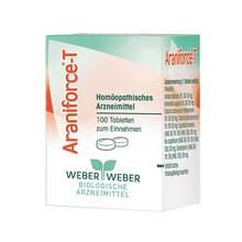 Abbildung: Araniforce T Tabletten 100 St, Tabletten PZN 08515301 