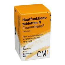 Abbildung: Hautfunktionstabletten N Cosmochema 250 St, Tabletten PZN 08533084 