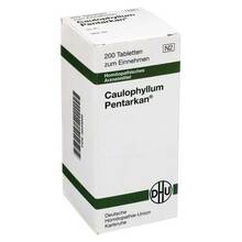 Abbildung: CAULOPHYLLUM PENTARKAN Tabletten 200 St, Tabletten PZN 08534669 