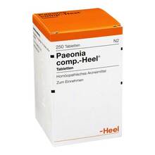 Abbildung: PAEONIA COMP.HEEL Tabletten 250 St, Tabletten PZN 08541770 