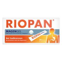 Abbildung: Riopan Magen Gel Stick-Pack 10X10 ml, Gel PZN 08592922 