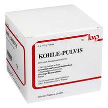 Abbildung: Kohle pulvis Pulver 4X10 g, Pulver PZN 08625478 