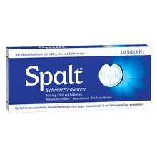 Abbildung: Spalt Schmerztabletten 10 St, Tabletten PZN 08689828 
