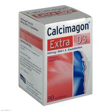 Abbildung: Calcimagon Extra D3 Kautabletten 90 St, Kautabletten PZN 08755152 