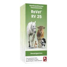 Abbildung: Revet RV 25 Globuli vet. (für Tiere) 42 g, Globuli PZN 08762838 