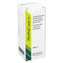 Abbildung: Aknefug liquid 1% Lösung 100 ml, Lösung PZN 08764777 