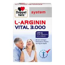 Abbildung: Doppelherz L-Arginin Vital 3.000 system Kapseln 120 St, Kapseln PZN 08767712 