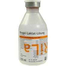Abbildung: Ringer Laktat Lösung Plastik 250 ml, Infusionslösung PZN 08774126 