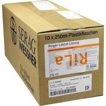 Abbildung: Ringer Laktat Lösung Plastik 10X250 ml, Infusionslösung PZN 08774132 