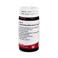 Abbildung: Strophanthus / Nicotiana comp.Globuli 20 g, Globuli PZN 08787867 