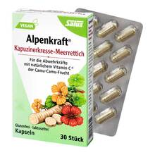 Abbildung: Kapuzinerkresse-Meerrettich Kapseln Alpenkraft 30 St, Kapseln PZN 08801076 
