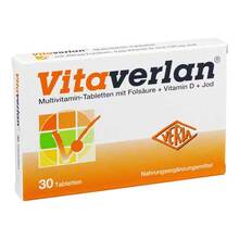 Abbildung: Vitaverlan Tabletten 30 St, Tabletten PZN 08815233 