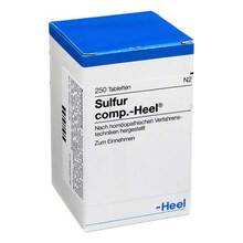 Abbildung: SULFUR COMP.Heel Tabletten 250 St, Tabletten PZN 08818987 