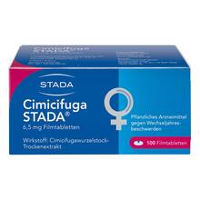 Abbildung: Cimicifuga Stada Filmtabletten 100 St, Filmtabletten PZN 08865403 