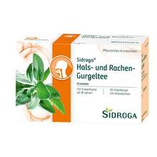 Abbildung: Sidroga Hals- und Rachen-Gurgeltee Filterbeutel 20X2.5 g, Tee PZN 08871214 