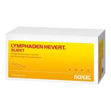 Abbildung: Lymphaden Hevert injekt Ampullen 100X2 ml, Ampullen PZN 08883861 