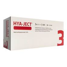 Abbildung: Hya-Ject Fertigspritzen 3 St, Fertigspritzen PZN 08896786 